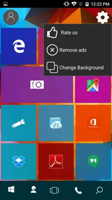 Win 10 Launcher 2 android App screenshot 1